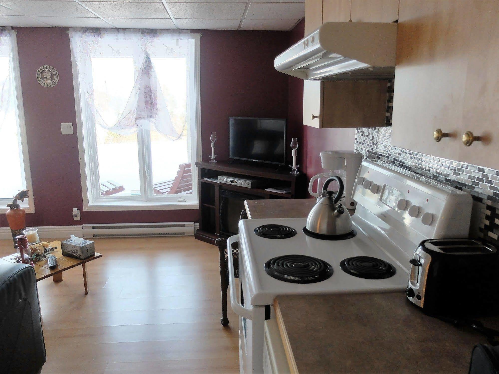 Panoramique Du Fjord Apartman LʼAnse-Saint-Jean Kültér fotó