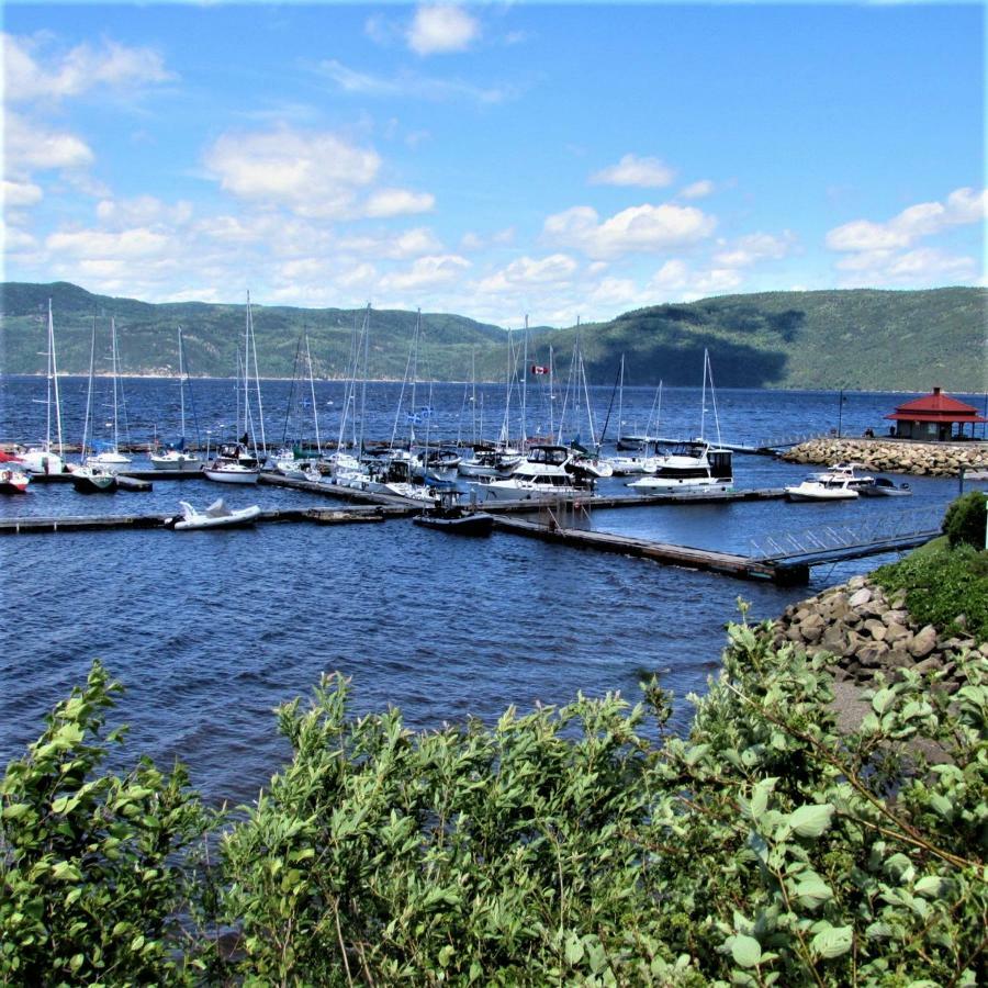Panoramique Du Fjord Apartman LʼAnse-Saint-Jean Kültér fotó